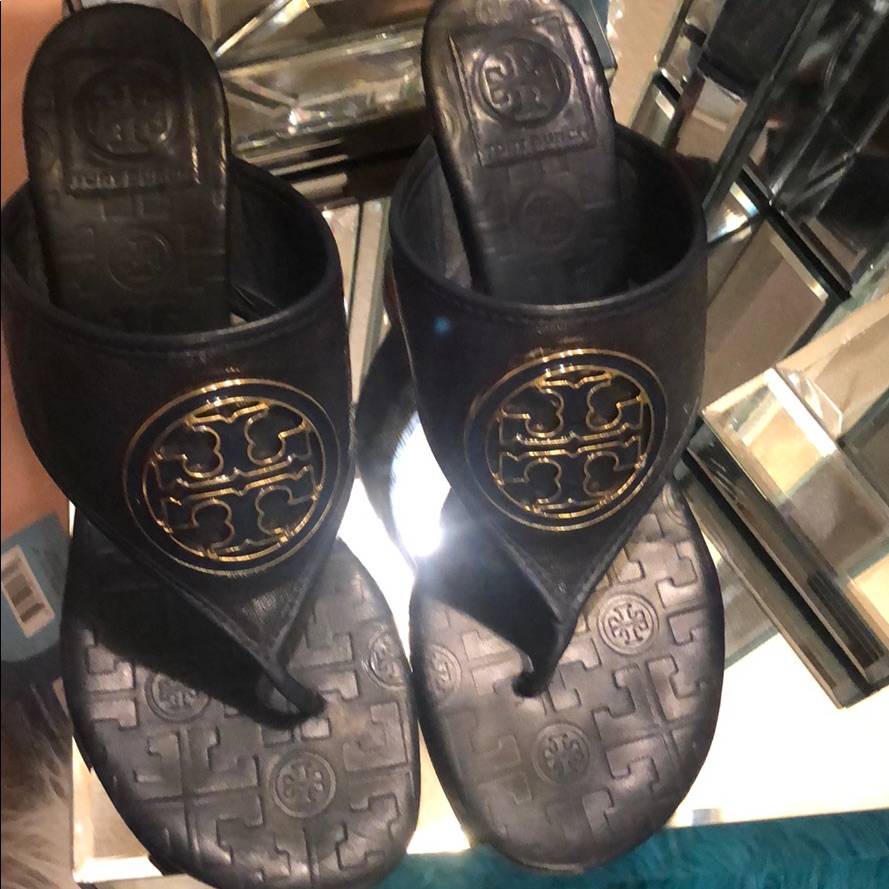 Tory Burch Navy/Gold